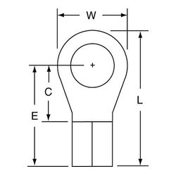 3M MU6-38RHTK Scotchlok Ring Tongue High Temperature Butted Seam  - Micro Parts & Supplies, Inc.