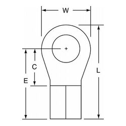 3M MU4-38RHTK Scotchlok Ring Tongue High Temperature Butted Seam  - Micro Parts & Supplies, Inc.