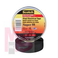 3M 88-SUPER-1X36YD Scotch(R) Premium Vinyl Electrical Tape Super 88 1 in x 36 yd (25.4 mm x 32.9 m) - Micro Parts & Supplies, Inc.