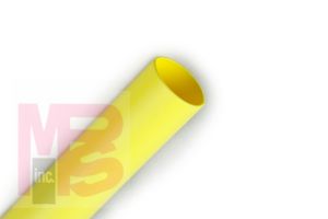 3M FP301-1/8-500'-Yellow-Spool Heat Shrink Thin-Wall Tubing 500 ft spool length - Micro Parts & Supplies, Inc.