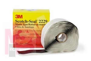 3M 2229-3-3/4X10FT Scotch-Seal(TM) Mastic Tape 3 3/4 in x 10 ft (102 mm x 3.05 m) - Micro Parts & Supplies, Inc.