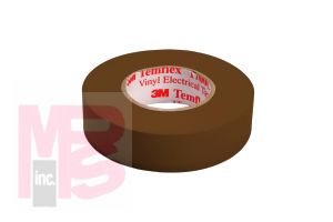 3M 1700C-Brown-3/4x66FT Temflex(TM) General Use Vinyl Electrical Tape Brown - Micro Parts & Supplies, Inc.