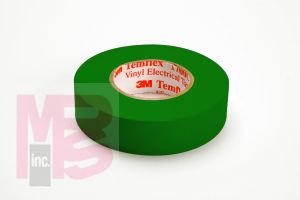 3M 1700C-Green-3/4x66FT Temflex(TM) General Use Vinyl Electrical Tape Green - Micro Parts & Supplies, Inc.