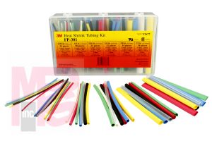 3M FP301-3/32 to 1/2-Assrted-5-133 Pc Kits Heat Shrink Tubing 5 Kits/Case - Micro Parts & Supplies, Inc.