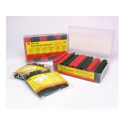 3M EPS300-1/2 to 1-Black&Red-5-42 Pc Kits Thin-Wall Flexible Polyolefin Adhesive-Lined Tubing - Micro Parts & Supplies, Inc.