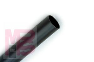 3M Heat Shrink Thin-Wall Tubing FP301-1/8-6"-Black-200 Pcs 6 in Length pieces 200 pieces/case