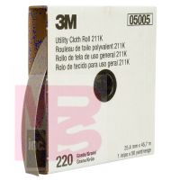 3M Utility Cloth Roll 211K  8 in X 50 YD 320 J-weight