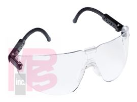 3M Lexa Fighter Protective Eyewear 15154-00000-100 Clear Anti-Fog Lens  Black Temple Large 100 EA/Case