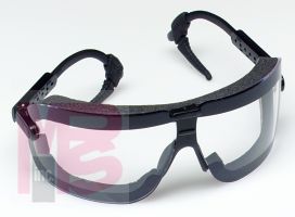 3M Fectoggles(TM) Safety Goggles 16420-00000-10 Clear Lens  Black Temple Large 10 EA/Case