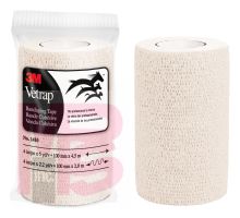 3M Vetrap Bandaging Tape 1410W  4 in x 5 yd (100 mm x 4.5 m)