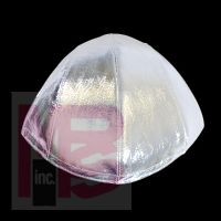 3M Elevated Temperature Aluminum Front Helmet Cover  FC1-AL Silver 30 ea/cs