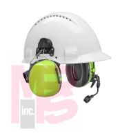 3M PELTOR MT73H450P3E-77 GB CH-5 High Attenuation Headset Flex Connector  Hard Hat Attached - 29dB NRR