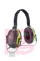 3M PELTOR X4P51E- US Earmuff Full Brim Hard Hat Attached  10/CS