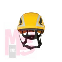 3M SecureFit Safety Helmet  X5002X-ANSI   Yellow  1Ea/Box  4 box/CS