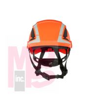 3M SecureFit Safety Helmet  X5007X-ANSI   Orange  1Ea/Box  4 box/CS