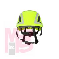 3M SecureFit Safety Helmet  X5014X-ANSI   HVGreen  1Ea/Box  4 box/CS