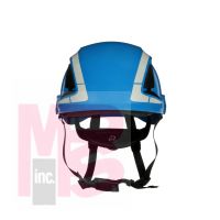 3M SecureFit Safety Helmet  X5003VX-ANSI   Blue  vented  1Ea/Box  4 box/CS