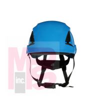 3M SecureFit Safety Helmet  X5003V-ANSI   Blue  vented  10 EA/Case