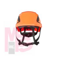 3M SecureFit Safety Helmet  X5007V-ANSI   Orange  vented  10 EA/Case