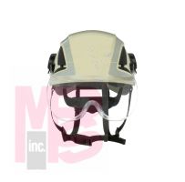 3M Short Visor for X5000 Safety Helmet X5-SV01 Clear Anti-Fog Anti-Scratch Polycarbonate  ANSI 10 EA/Case