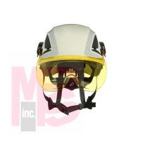 3M Short Visor for X5000 Safety Helmet X5-SV03 Amber Anti-Fog Anti-Scratch Polycarbonate  ANSI 10 EA/Case