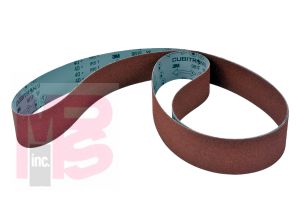 3M Cubitron II Cloth Belt 981F  3 in x 118 in  36+ YF-weight