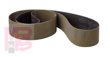 3M Trizact Cloth Belt 237AA  2 in x 25 in  A16 X-weight  Film-Lok