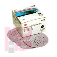 3M Hookit Purple Clean Sanding Disc 334U 30277  3 in  P240 grade  50 discs per carton  4 cartons per case