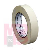 3M Paper Masking Tape 2214 Tan, 12 mm x 55 m 5.4 mil, 72 per case Bulk