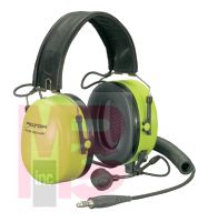 3M Peltor(TM) Ground Mechanic Communications Headset MT7H79F-01 GB, Neon Cups, 1 ea/cs