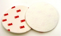 3M Finesse-it(TM) Buffing Pad 09358, 5 in Red/White, 50 per inner 200 per case