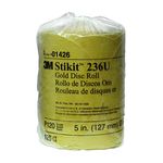 3M 236U Stikit Gold Disc Roll 1426 5 in P120A - Micro Parts &amp; Supplies, Inc.