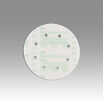 3M 268L Hookit Microfinishing Film Type D D/F Disc 6 in x NH 8 Holes 30 Micron - Micro Parts &amp; Supplies, Inc.