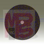 3M 6022J Flexible Diamond Heavy Duty QRS Cloth Disc 5 in x 1 in M300 Micron Pattern 21 - Micro Parts &amp; Supplies, Inc.