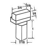 3M Grit Tool Diamond Impregnated Grit Dressing Tool 3/4 in x 1/4 in x 5/16 in Straight 7/16 shank - Micro Parts &amp; Supplies, Inc.