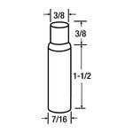 3M Grit Tool Diamond Impregnated Grit Dressing Tool 3/8 in x 1/2 in Cylindrical Straight Round 7/16 shank - Micro Parts &amp; Supplies, Inc.