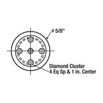 3M Dressing Tool Diamond Multi-Point Dressing Tool CL5S1 7/16 in x 1 in shank - Micro Parts &amp; Supplies, Inc.