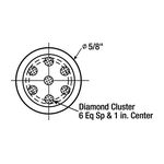 3M Dressing Tool Diamond Multi-Point Dressing Tool CL7S1 7/16 in x 1 in shank - Micro Parts &amp; Supplies, Inc.