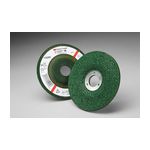 3M 55991 Green Corps Depressed Center Wheel 24 4-1/2 in x 1/4 in x 7/8 in - Micro Parts &amp; Supplies, Inc.