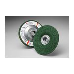 3M 55960 Green Corps Depressed Center Wheel 24 4-1/2 in x 1/4 in x 5/8-11 Internal - Micro Parts &amp; Supplies, Inc.