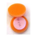 3M 20274 Finesse-it Buffing Pad 1-1/2 in Orange Foam White Loop Flat Face - Micro Parts &amp; Supplies, Inc.