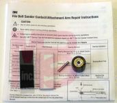 3M 30665 File Belt Arm #28373 Repair Kit - Micro Parts &amp; Supplies, Inc.