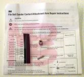 3M 30667 File Belt Arm #28369 Repair Kit - Micro Parts &amp; Supplies, Inc.