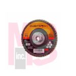 3M 967A Cubitron II Flap Disc T29 4 in x 3/8-24 40+ Y-weight - Micro Parts &amp; Supplies, Inc.