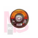 3M 967A Cubitron II Flap Disc T29 4 in x 3/8-24 80+ Y-weight - Micro Parts &amp; Supplies, Inc.