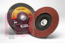 3M Cubitron II Flap Disc 969F T27 7 in x 7/8 in 40+ YF-weight 5 per case