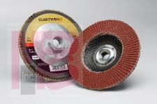 3M Cubitron II Flap Disc 969F T29 4 in x 3/8-24 80+ YF-weight 10 per case