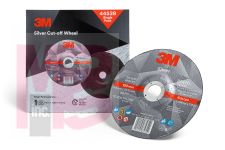 3M Silver Cut-Off Wheel 44539 T27 6 in x .045 in x 7/8 in Single Pack 10 per case