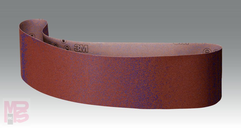 3M Cloth Belt 361F  4 in x 132 in  P100 YF-weight  Sine-Lok  50 per case