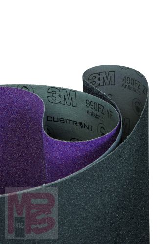 3M Cubitron™ II Cloth Belt 990FZ  37 in x 75 in  80+ YF-weight